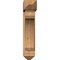 Ekena Millwork Legacy Arts and Crafts Smooth Bracket w/ Offset Brace, Western Red Cedar, 7 1/2"W x 28"D x 36"H BKT0806X28X36LEC03SWR - alternate 3